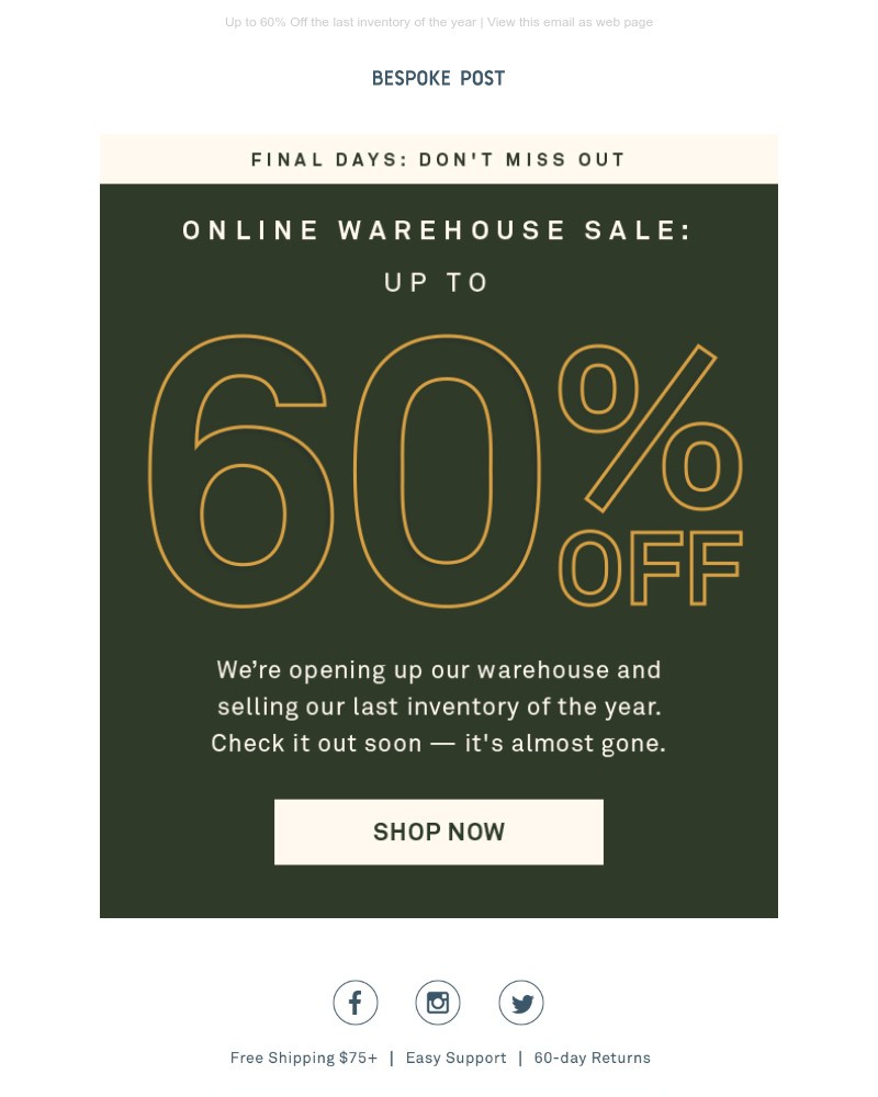 Screenshot of email with subject /media/emails/going-fast-dont-miss-our-warehouse-sale-cc7b9b-cropped-5ed139bf.jpg