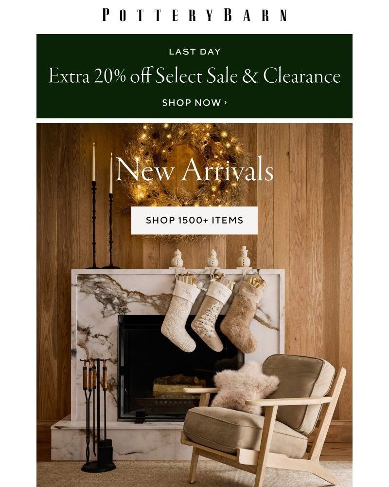 Screenshot of email with subject /media/emails/gone-at-midnight-extra-20-off-clearance-tis-the-season-1500-new-arrivals-are-here_v0jTXbD.jpg