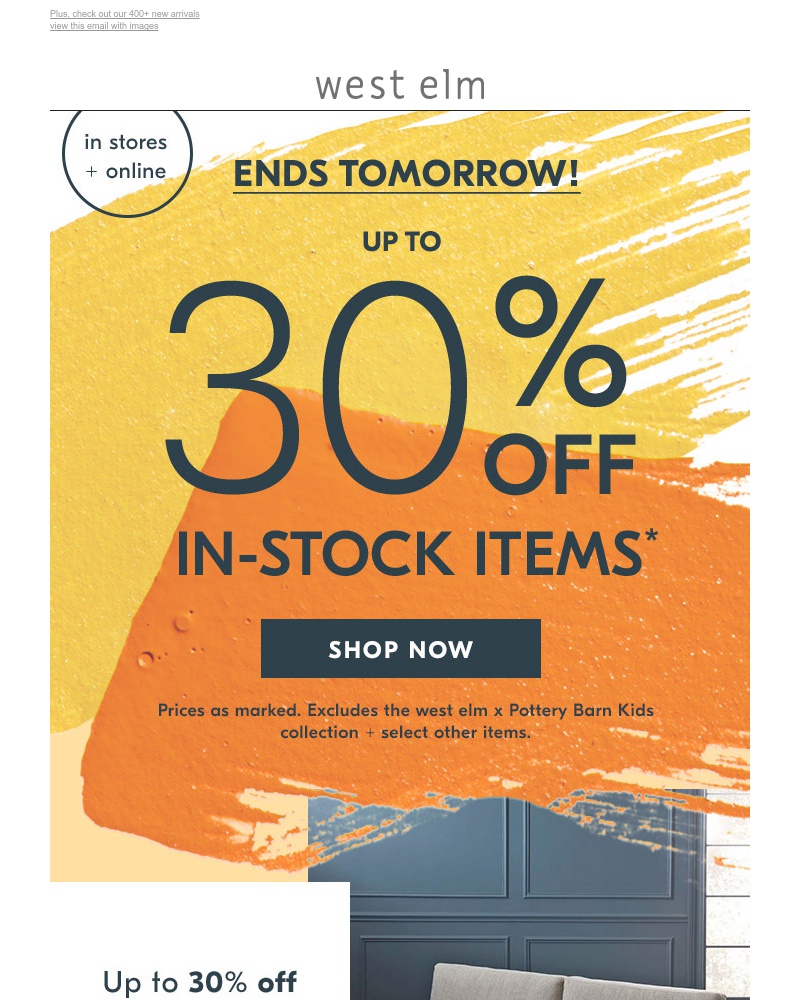 Screenshot of email with subject /media/emails/gone-before-you-know-it-up-to-30-off-in-stock-items-cropped-d79c38d0.jpg