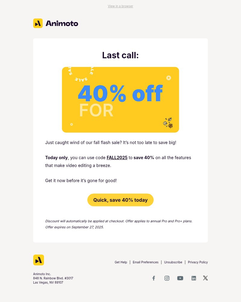 Screenshot of email with subject /media/emails/gone-in-a-flash-save-40-today-33177d-cropped-5926182a.jpg