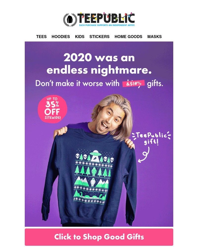 Screenshot of email with subject /media/emails/good-gifts-from-good-artists-and-theyre-all-on-sale-7645de-cropped-7d9bd71f.jpg
