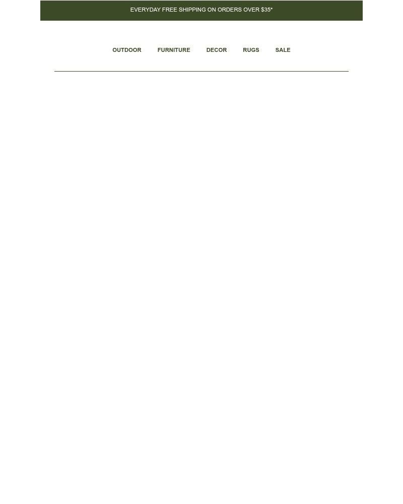 Screenshot of email sent to a Birch Lane Newsletter subscriber