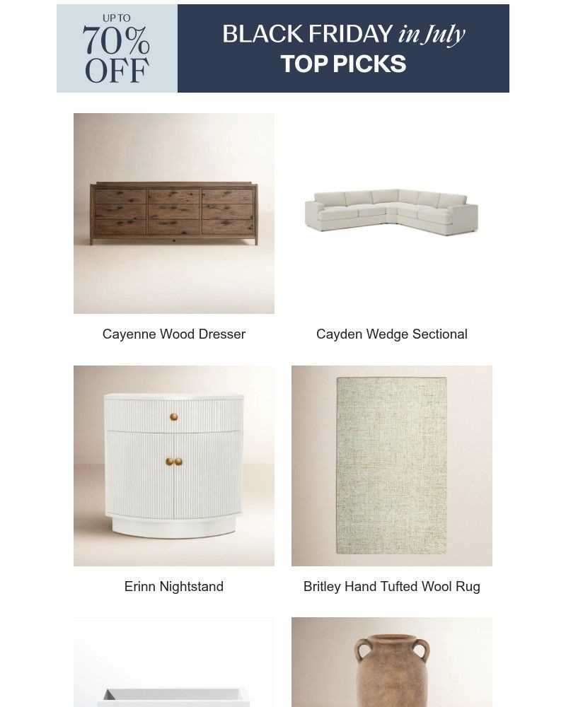Screenshot of email with subject /media/emails/grab-that-cayenne-wood-dresser-youre-eyeing-before-it-sells-out-1a5251-cropped-cadaaeb4.jpg
