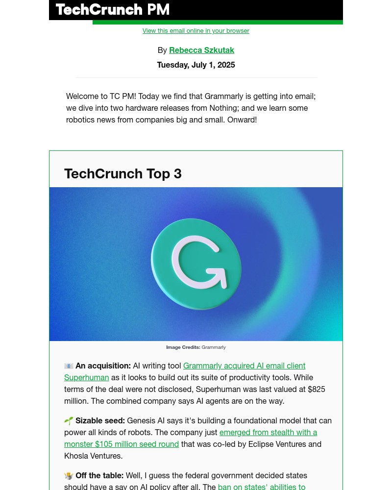 Screenshot of email with subject /media/emails/grammarly-acquires-superhuman-604912-cropped-c31fb035.jpg
