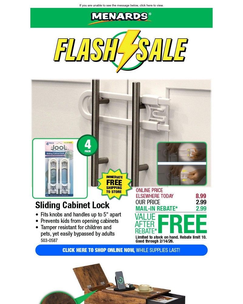 Screenshot of email with subject /media/emails/gray-counter-height-stool-2-pack-only-3999-6926d6-cropped-e77f6add.jpg