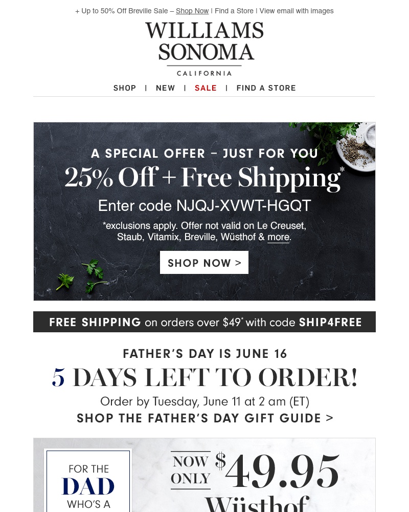 Screenshot of email with subject /media/emails/great-gift-only-4995-3-steps-to-perfect-steak-1-cropped-1488f59b.jpg