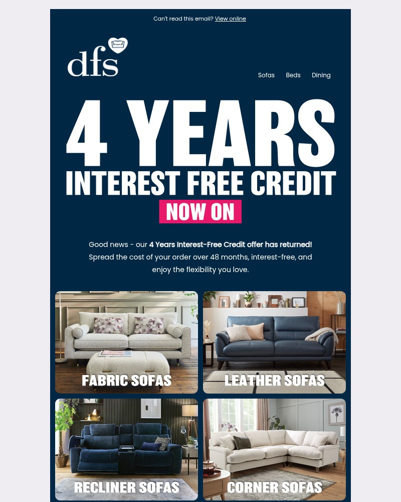 Screenshot of email with subject /media/emails/guess-whats-back-4-years-interest-free-credit-b9ebd8-cropped-b056ad22.jpg