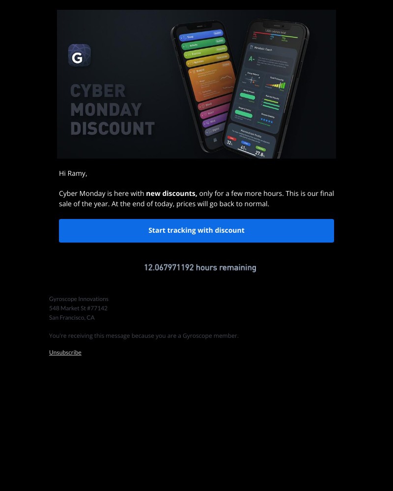 Screenshot of email with subject /media/emails/gyroscope-cyber-sale-final-hour-4a9458-cropped-6022fbaa.jpg