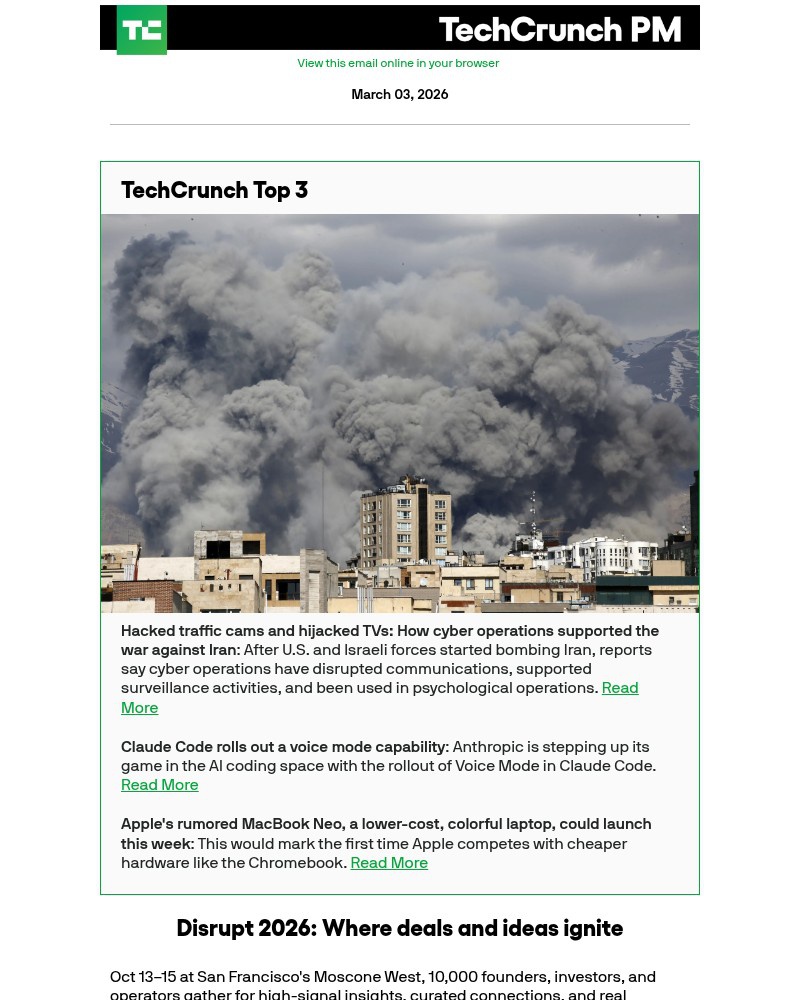 Screenshot of email with subject /media/emails/hacked-traffic-cams-and-hijacked-tvs-how-cyber-operations-supported-the-war-again_XZVGFy2.jpg