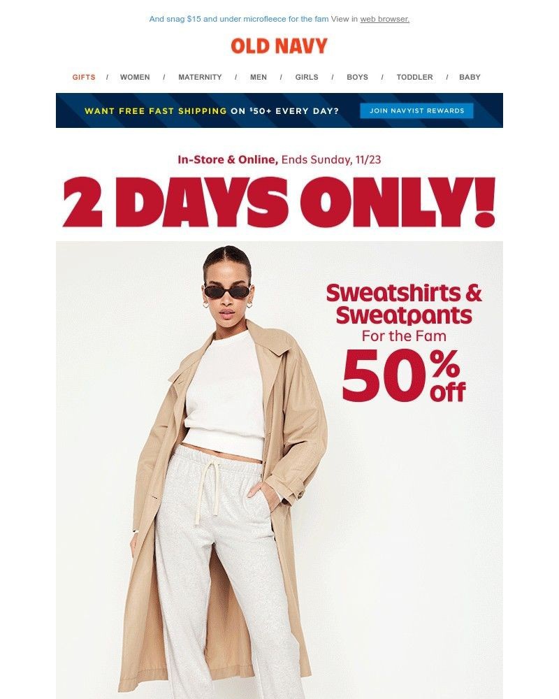 Screenshot of email with subject /media/emails/half-off-sweatshirts-sweatpants-full-on-comfort-cf573a-cropped-49d01d4f.jpg