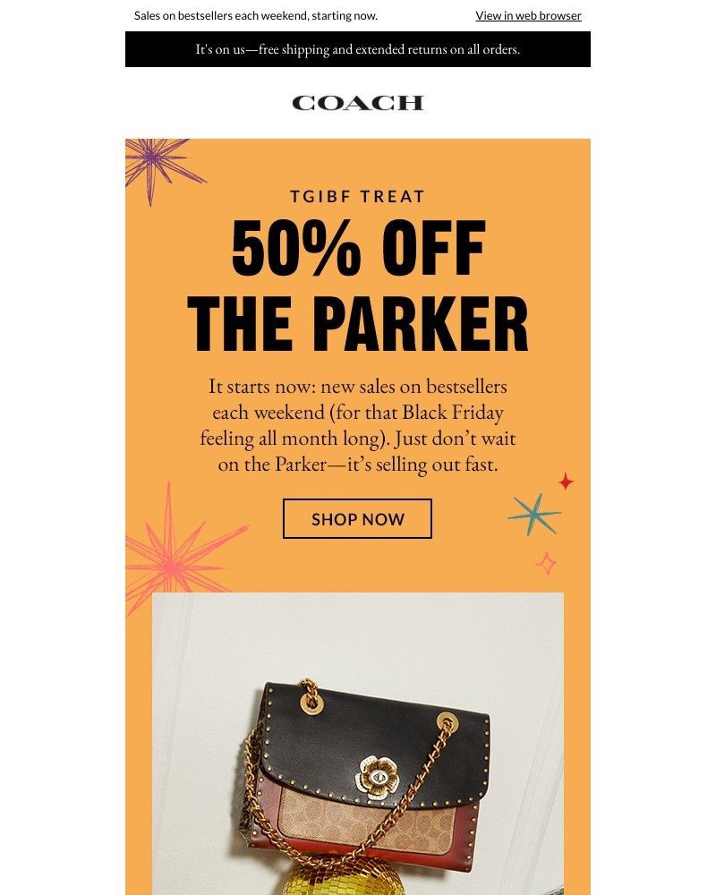 Screenshot of email with subject /media/emails/half-off-the-parker-selling-out-fast-537ee4-cropped-60824716.jpg