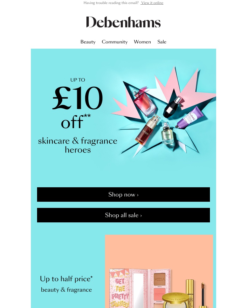 Screenshot of email with subject /media/emails/half-price-beauty-plus-blue-cross-top-picks-cropped-6c6855f4.jpg