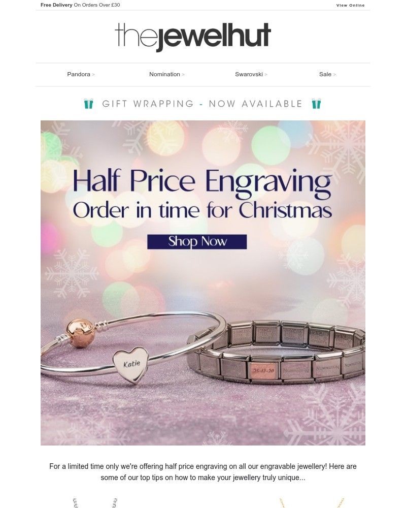 Screenshot of email with subject /media/emails/half-price-engraving-order-in-time-for-christmas-a2343f-cropped-c5fa94d1.jpg