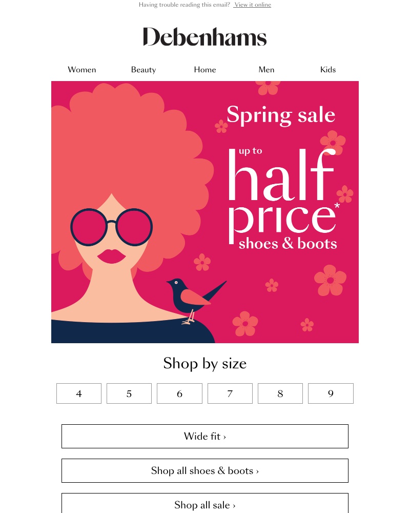 Screenshot of email with subject /media/emails/half-price-sale-continues-shop-shoes-by-size-cropped-718421d9.jpg