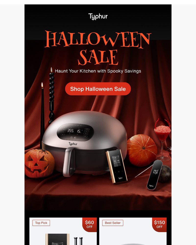 Screenshot of email with subject /media/emails/halloween-sale-no-tricks-just-treats-on-premium-kitchen-tech-60b2f0-cropped-6710a397.jpg