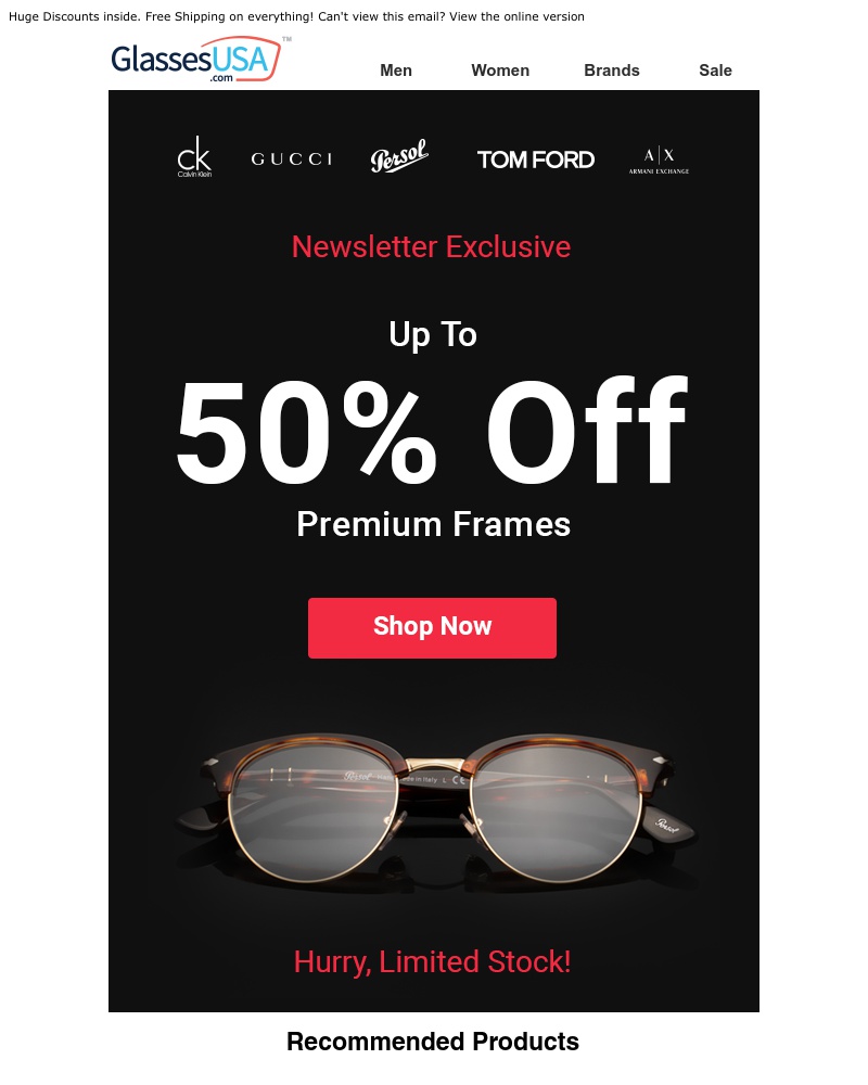 Screenshot of email with subject /media/emails/happening-now-get-50-off-designer-glasses-2-cropped-218b8014.jpg