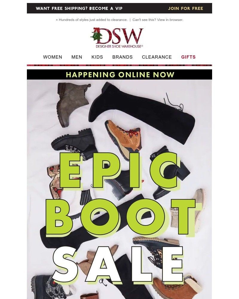 Screenshot of email with subject /media/emails/happening-online-now-epic-boot-sale-e6774d-cropped-97416a0f.jpg