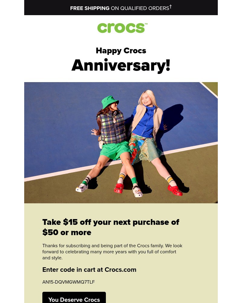 Screenshot of email with subject /media/emails/happy-crocs-anniversary-celebrate-your-day-with-savings-b711ca-cropped-05aaf0d2.jpg
