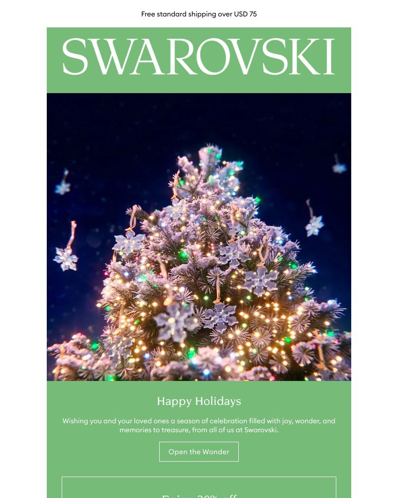 Screenshot of email with subject /media/emails/happy-holidays-from-swarovski-0168e7-cropped-b8653131.jpg