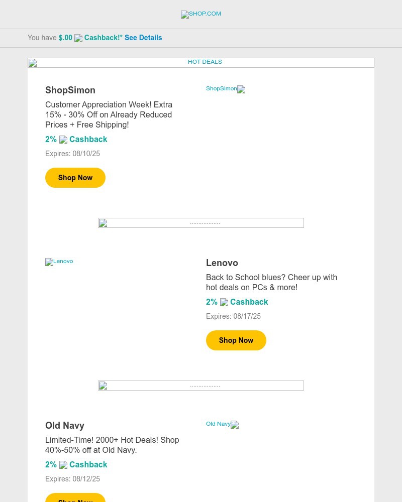 Screenshot of email with subject /media/emails/happy-hot-deals-c011c7-cropped-1785a5da.jpg