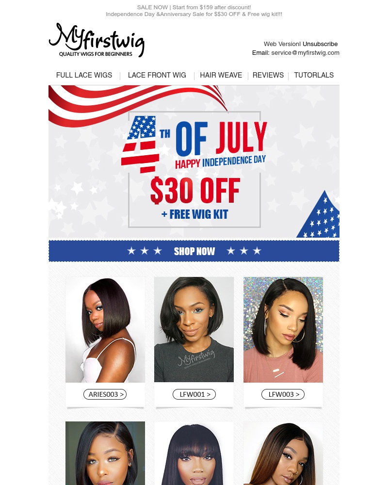 Screenshot of email with subject /media/emails/happy-independence-day-30-off-free-wig-kit-cropped-fed495db.jpg