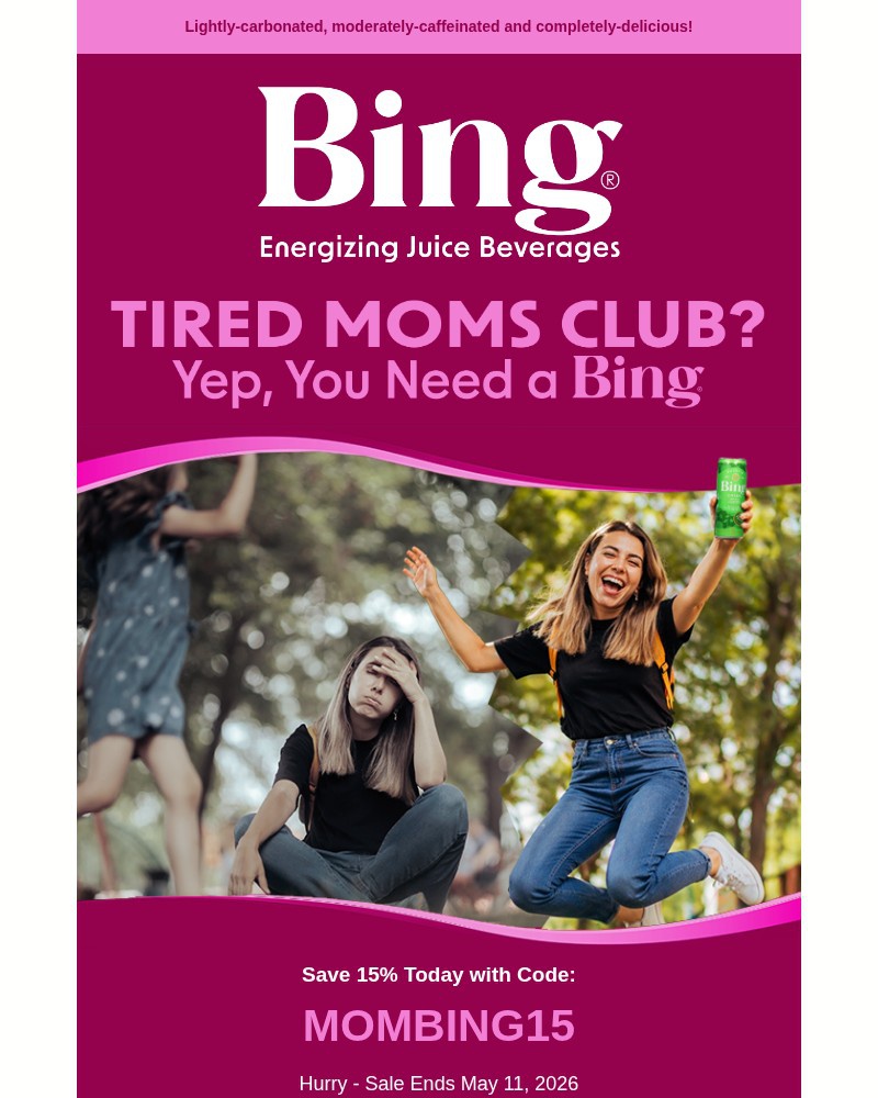 Screenshot of email sent to a Bing Newsletter subscriber