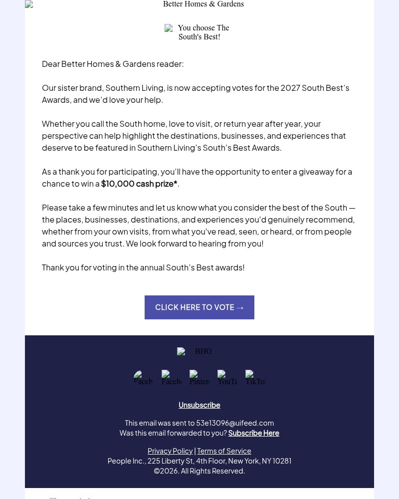 Screenshot of email with subject /media/emails/have-a-favorite-place-in-the-south-we-want-to-hear-from-you-1f4df1-cropped-a207fecc.jpg