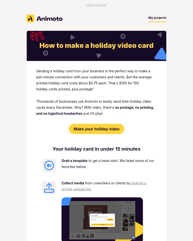 Screenshot of email with subject /media/emails/have-you-sent-your-holiday-card-yet-b1e231-cropped-554add76.jpg