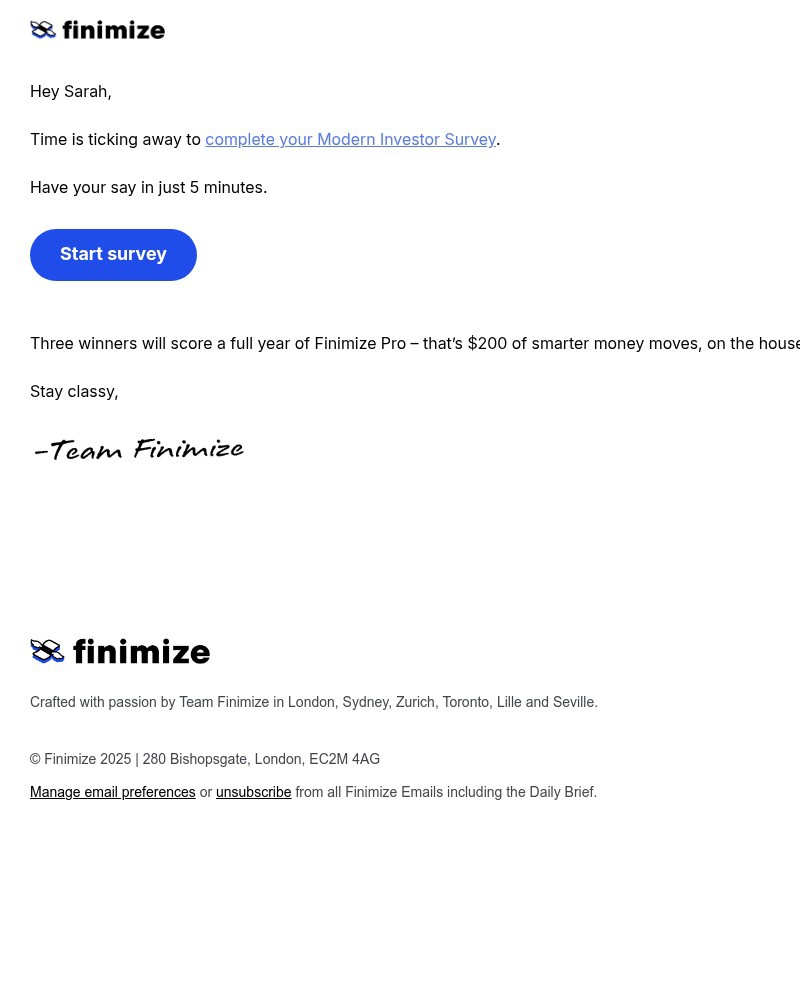 Screenshot of email with subject /media/emails/have-your-say-in-our-investor-survey-327db3-cropped-732a253c.jpg