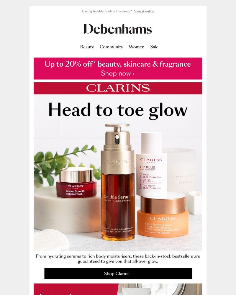 Screenshot of email with subject /media/emails/head-to-toe-glow-with-clarins-cropped-8e907b66.jpg