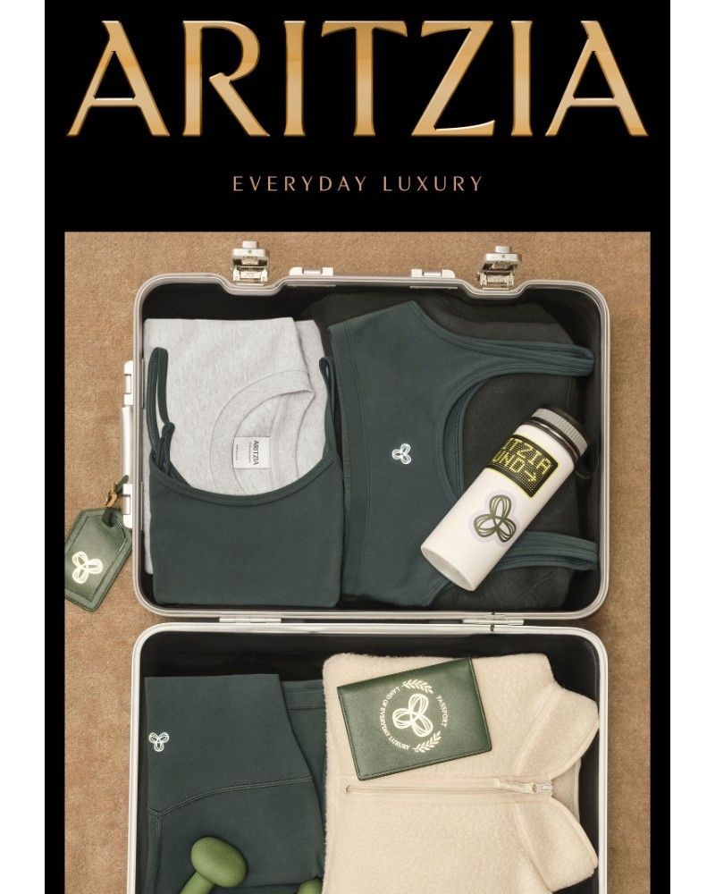 Screenshot of email sent to a Aritzia Newsletter subscriber