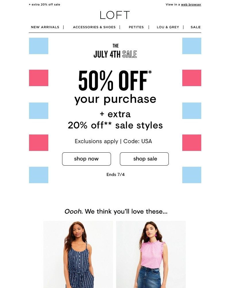 Screenshot of email with subject /media/emails/hello-50-off-hello-outfit-making-tops-8a3896-cropped-7ef6a201.jpg