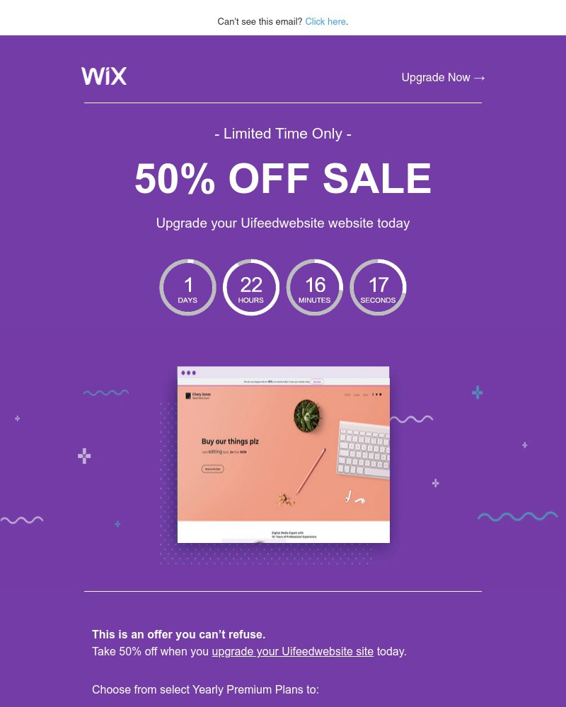 Screenshot of email with subject /media/emails/hello-savings-50-off-when-you-upgrade-uifeedwebsite-e63856-cropped-3c72f0f3.jpg