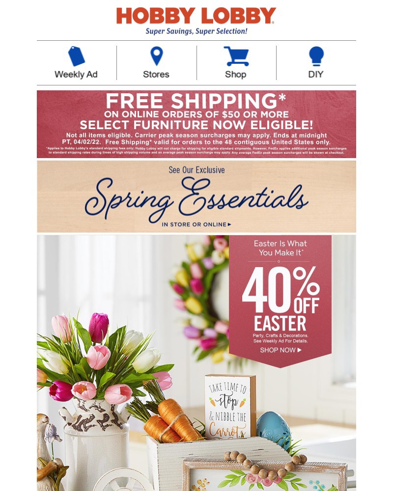 Screenshot of email with subject /media/emails/hello-spring-40-off-easter-db8828-cropped-d2270e59.jpg