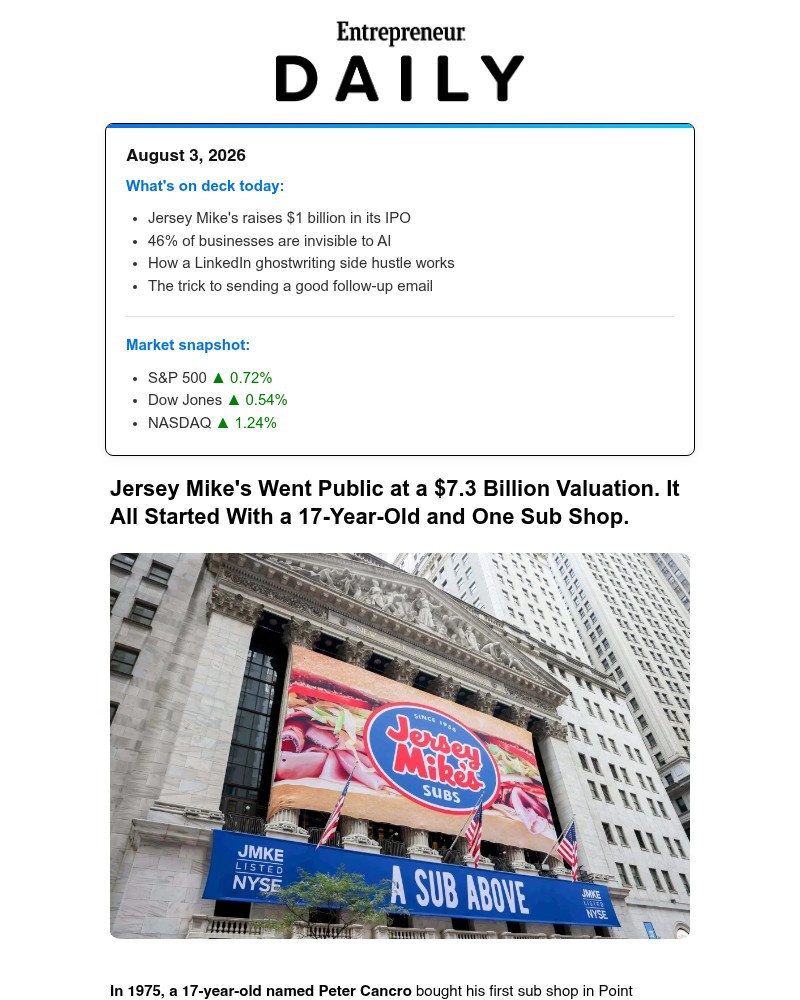Screenshot of email with subject /media/emails/her-linkedin-ghostwriting-business-makes-12k-a-month-3874f6-cropped-f8aedcf2.jpg