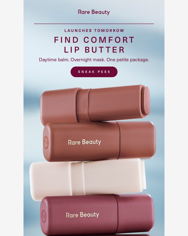 Screenshot of email with subject /media/emails/here-tomorrow-new-find-comfort-lip-butter-5bdd96-cropped-ca25538b.jpg