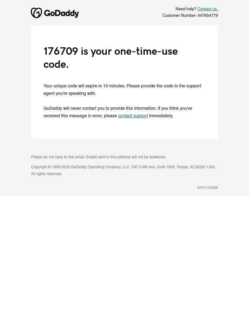 Screenshot of email with subject /media/emails/heres-your-one-time-use-support-code-14b381-cropped-b453e240.jpg