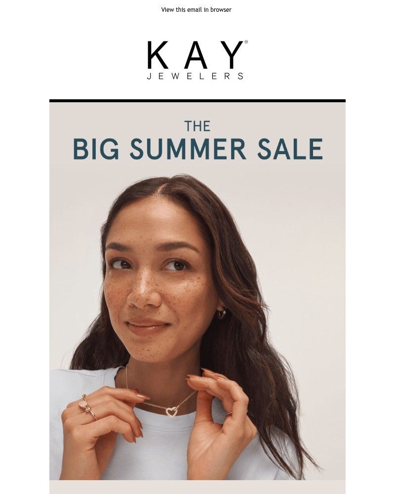 Screenshot of email sent to a Kay Newsletter subscriber
