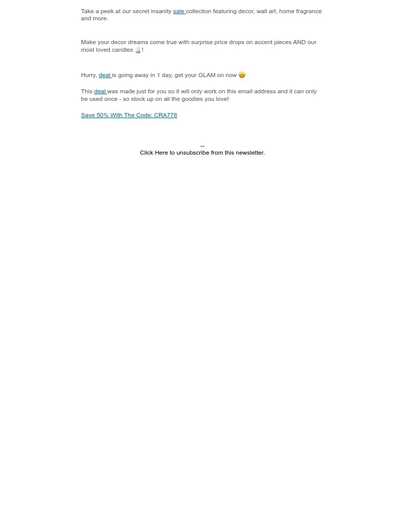 Screenshot of email with subject /media/emails/hi-heres-your-extra-50-discount-d03ef3-cropped-106c5945.jpg