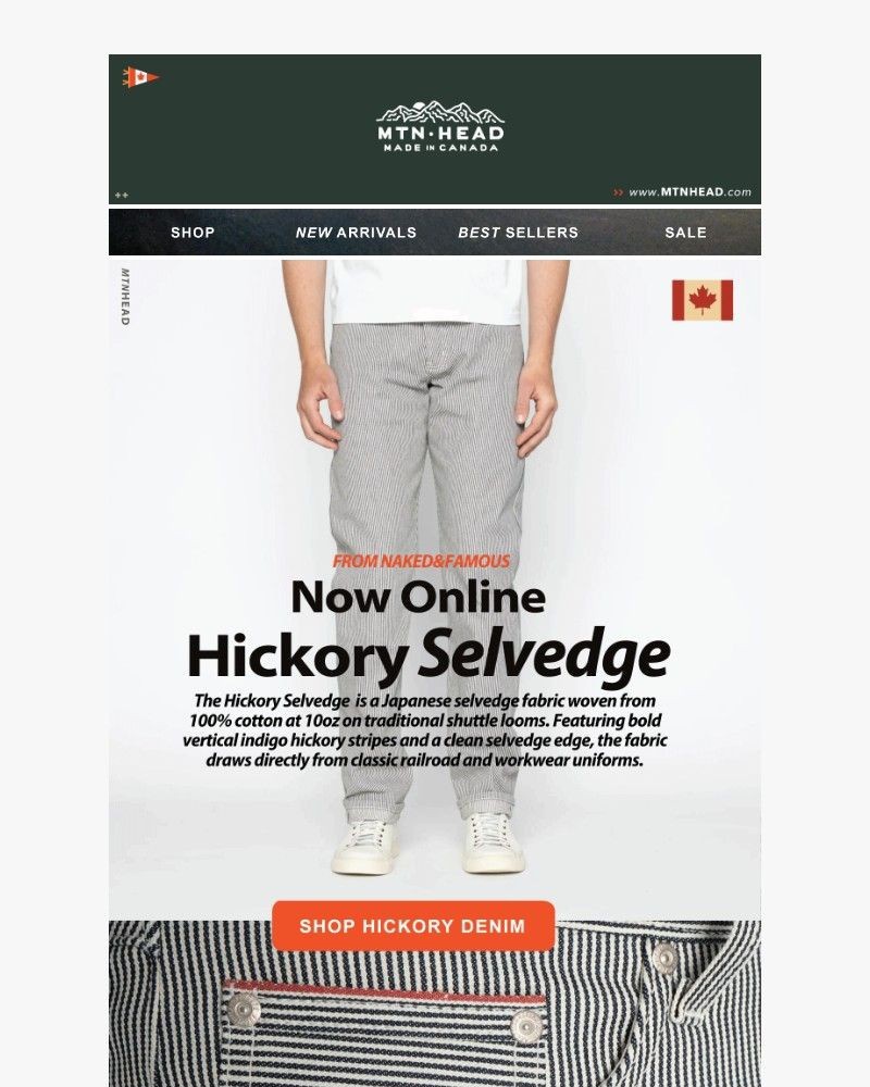 Screenshot of email sent to a Muttonhead Newsletter subscriber