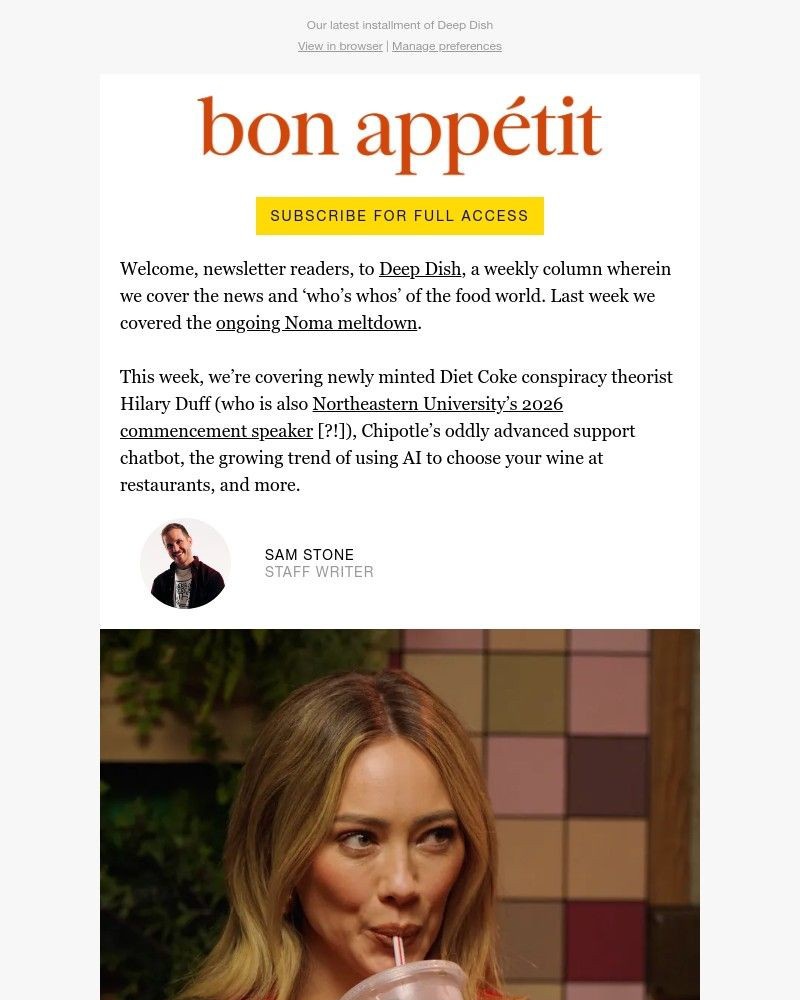 Screenshot of email with subject /media/emails/hillary-duff-is-a-diet-coke-truther-480c0f-cropped-26ae9054.jpg