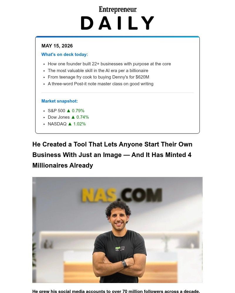 Screenshot of email with subject /media/emails/his-startup-tool-has-minted-4-millionaires-so-far-f0ee5f-cropped-0a544c8d.jpg