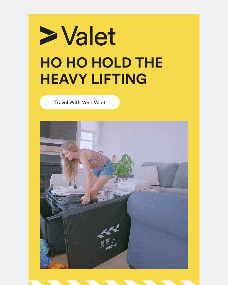 Screenshot of email sent to a Veer Newsletter subscriber