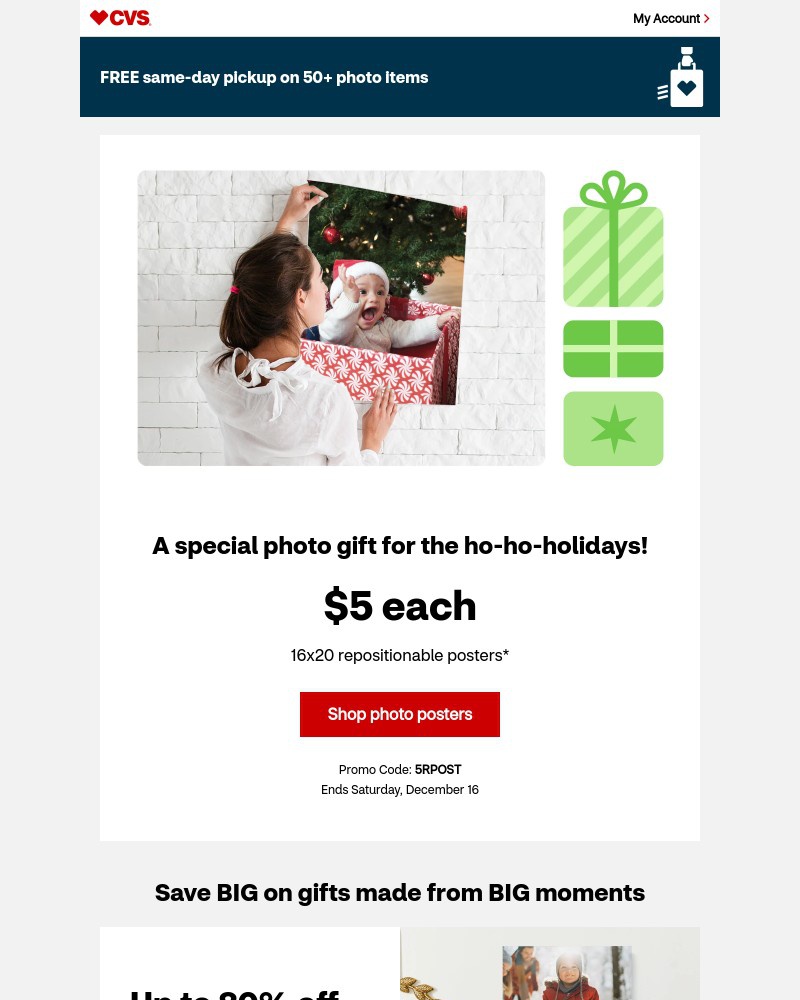 Screenshot of email with subject /media/emails/holiday-gift-sale-5-each-16x20-repositionable-posters-f58e6f-cropped-565260fb.jpg