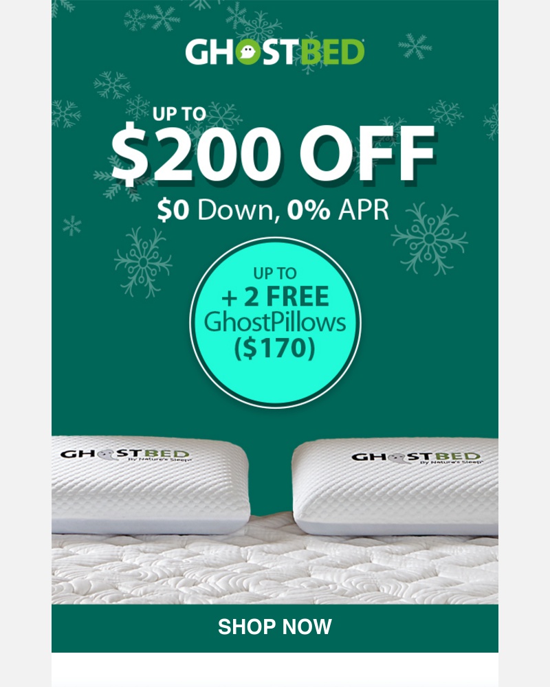 Screenshot of email with subject /media/emails/holiday-sale-ghostbed-mattress-2-free-pillows-cropped-089b5c3e.jpg