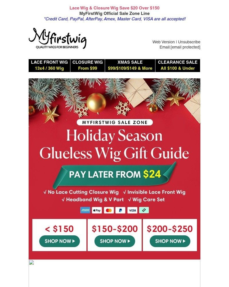 Screenshot of email with subject /media/emails/holiday-season-gift-picksno-lace-cutting-wear-go-wig-from-99-egift-card-wig-care-_sFlR3r7.jpg