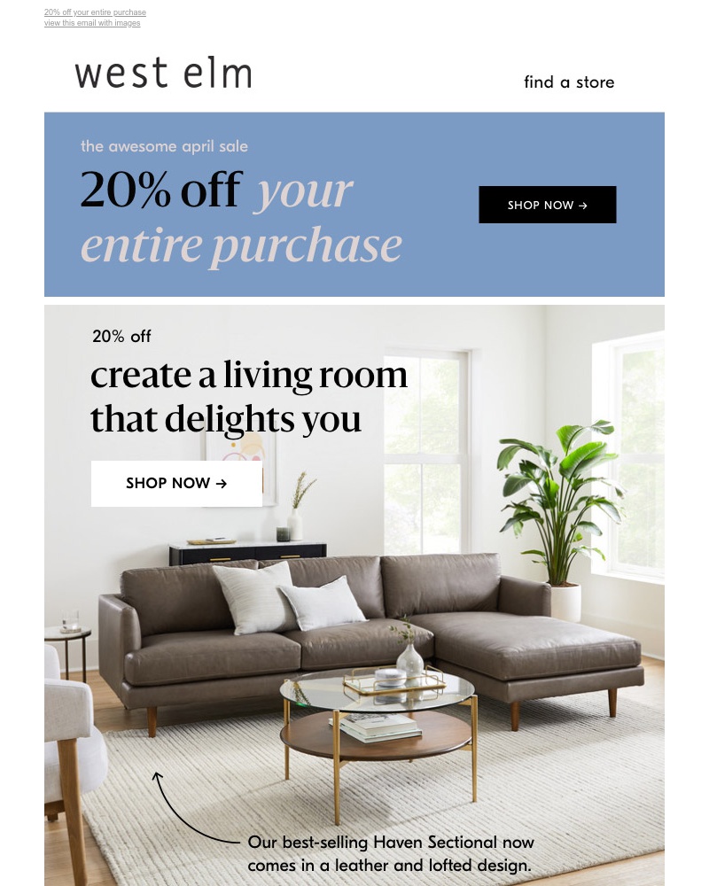 Screenshot of email with subject /media/emails/home-sweet-home-deals-everythings-on-sale-including-our-best-seats-cropped-cb7ce059.jpg
