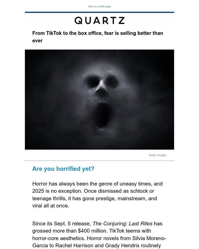 Screenshot of email with subject /media/emails/horror-is-hot-right-now-1964f4-cropped-5171eb1d.jpg