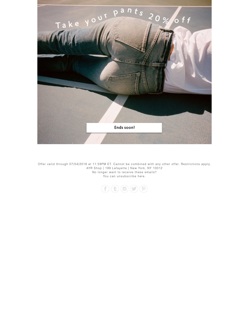 Screenshot of email with subject /media/emails/hot-day-cool-sale-cropped-1d014c41.jpg