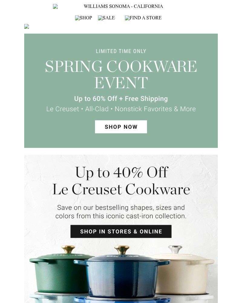 Screenshot of email with subject /media/emails/hot-deals-on-iconic-le-creusetsave-up-to-40-during-the-spring-cookware-event-2f42_ON4GOwI.jpg